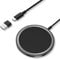 Mag-Safe Ladegerät für iPhone Ladestation,Magnet Ladestation Induktive kabellos Ladepad Kompatibel mit iPhone 16 15 14 13 12 Serie und AirPods 4 3 2 Pro