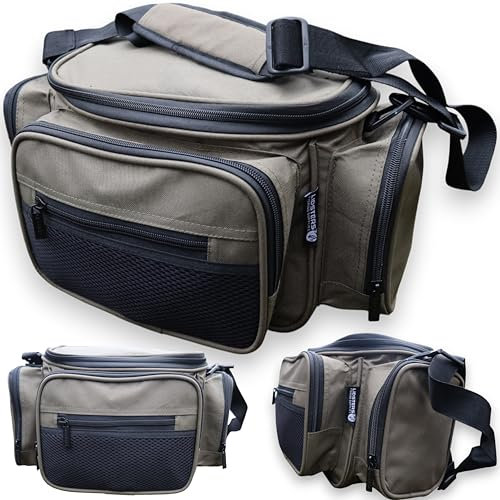 LIDSTERS Green Carp Coarse Fishing Tackle Bag Holdall Quality Bag Small
