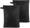 2 Piezas Bolsas Ropa Mojada con Cremallera, 39.5×27.5cm Bolsas de Húmedas y Secas Impermeables, Reutilizable Bolsa Ropa Mojada Piscina, Bolsa Húmeda Seca Impermeable Reutilizable con Cremallera(Negro)