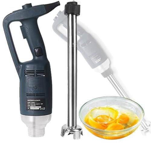 500W Commercial Immersion Blender with 500mm Stick - 500mm Stirring Rod Hand Blender Variable Speed Heavy Duty Electric Stick Blender -