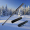 65cm Schwarzer Baseballschläger Professioneller Baseballschläger aus Metall