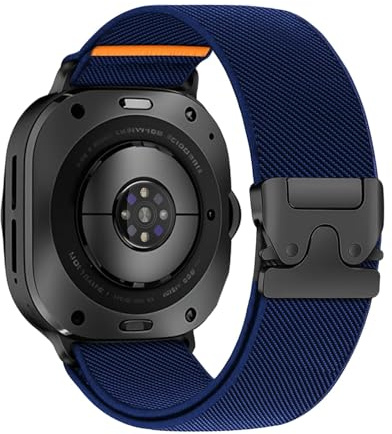 SimpleThings Bracelet de sport pour Galaxy Watch Ultra 2025/2024 avec bande élastique en nylon compatible avec Samsung Galaxy Watch Ultra 47 mm pour homme et femme pour l'entraînement