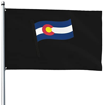 Flaggen Lichtbeständige Dekoration Flagge Colorado Winkt Robuste Garten Flagge Für Home Drinnen Feiern 90X150Cm
