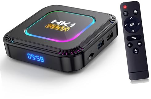 SUSAY HK1 K8 Android 13.0 4GB RAM 64GB ROM RK3528 with 3D 6K Dual-WiFi 5G Hz/2.4GHz BT 5.0 USB 3.0 Ultra HD