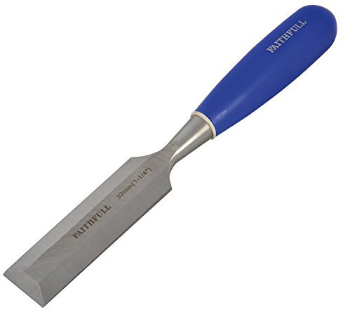 Faithfull Blue B/E Chisel 1.1/4IN
