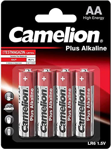 Batterie Camelion Alkaline LR6 Mignon AA (4 St.)