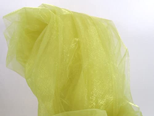 Organza-Dekostoff, 3x1,5m, apfelgrün