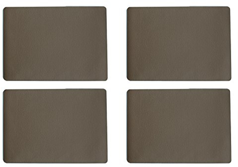 ASA Tischset, braun 46 x 33 cm, Lederoptik 4 Stück
