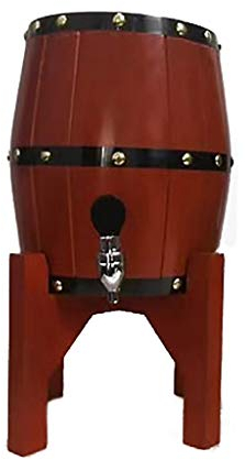 QiansejiyiJJ Holz Weinfass Lagerung Edelstahl Liner 5L (Farbe : A, größe : 3L)