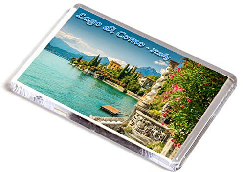 AWS Kühlschrankmagnet aus Hartplastik mit Bild, italienische Panorama, italienische Spitze des Balbianellos
