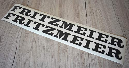 Fritzmeier 2x Aufkleber für Verdeck Kabine
