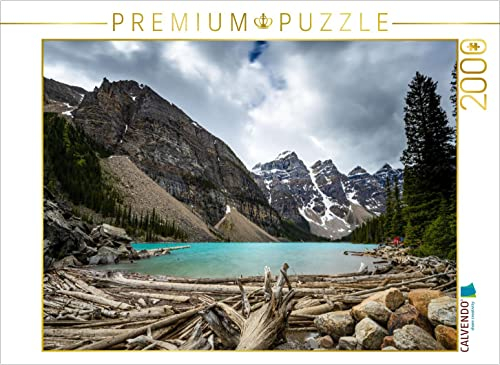 CALVENDO Puzzle Moraine Lake 2000 Teile Lege-Größe 90 x 67 cm Foto-Puzzle Bild von Roland Brack