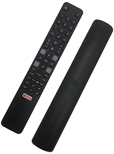 Riry Neue Ersatz-TCL-Fernbedienung RC802N für TCL Thomson Smart-TV-Fernbedienung 4K LCD LED TV 5EP680 60EP660 65EP640 75EP660 65DC760 U49P6046 U49S7096 65DC766 U43P6046 U49C7026