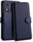 Case Collection for Motorola Moto E13 Case - Leather Folio Flip Kickstand Shockproof Cover with RFID Blocking Card Slots Wallet for Motorola E13 Phone Case Blue