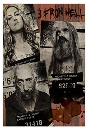 HDTS Film The Devil's Rejects Poster Leinwand Poster Wandkunst Dekor Druck Bild Gemälde für Wohnzimmer Schlafzimmer Dekoration Rahmen: 40 x 60 cm