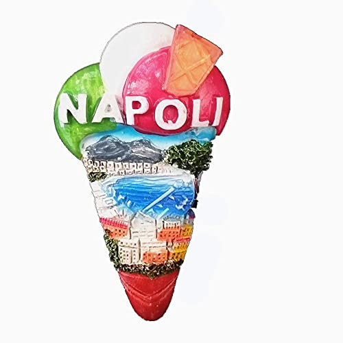 Kühlschrankmagnet Napoli Neapel Italien Kühlschrankmagnet Dekoration Magnet Aufkleber Souvenir Harz Basteln