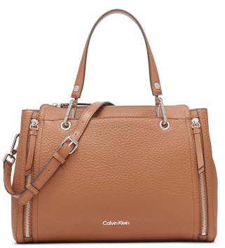 Calvin Klein Women's Elaine Bubble Lamb Novelty Satchel Satchel
