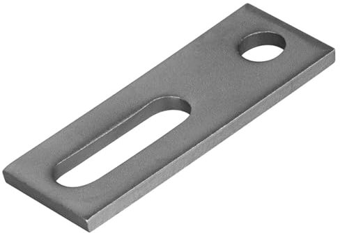 Avoltik M10 Edelstahl Platte für Stockschrauben I 12 Stück I Adapterplatte zur sicheren Solarpanel Befestigung I witterungs- und rostbeständiges Edelstahl Blech für Photovoltaik Anlagen