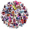 GTOTd Spider Hero Stickers (100pcs) Films Gifts Merch Party Supplies Vinyl Water Bottle Luggage Guitar Skateboard Aesthetic Gifts for Teens Fans