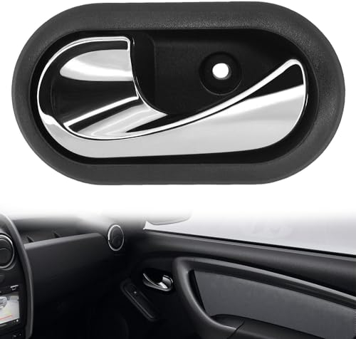 Ruolin Türgriff Innentür Auto, Auto Türgriff Innentürgriffe Ersatzkit Kompatibel mit Renault Dacia Logan Duster Dokker Lodgy Sandero, Links