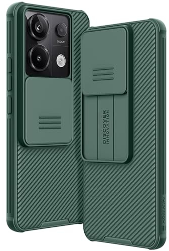 AROYI Cover Compatibile con Xiaomi Redmi Note 13 Pro 5G(Non per 4G), Cover Xiaomi Poco X6 5G Protezione Fotocamera Anti Graffio Hard PC Custodia per Xiaomi Redmi Note 13 Pro 5G (6.67) - Verde