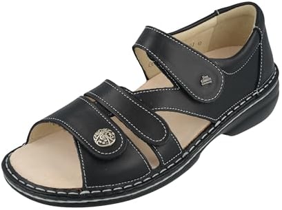 FinnComfort FINN COMFORT Biella-Soft Damen Sandale schwarz NappaSeda Glattleder