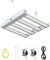 XTACO LED Grow Lampe Pflanzenlampe LED Vollspektrum 660 LEDs 120W 60×60CM Abdeckung LED Pflanzenlampe 3 Arten Vollspektrum Timer und Dimmfunktion für Zimmerpflanzen Setzlinge Gemüse und Blumen