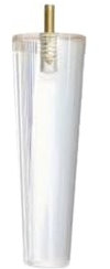 Pieds De Table 4 pièces vis meubles bricolage jambes pieds en verre transparent, for Table d'appoint Tables basses Buffets armoire lit thé Bar tabouret pieds Universel Pieds De Table(20cm 4pcs)