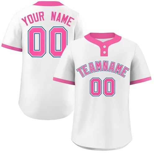 KONG JIMFAN Personalisiertes Baseball Trikot,Fußballtrikot Für Erwachsene/Kinder Unisex Teamtrikot Mit Eigenem Namen Nummer & Logo,Funktional Kleidung Deutschland Fanartikel(3)