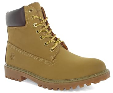 Lumberjack-RIVER 2 ANKLE BOOT man in yellow nubuck, 43