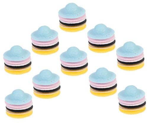 DIYEAH 60stücke Miniatur Imitierte Strohhüte Für DIY-Dekorationen Für Puppenaccessoires Foto-Requisiten Und Kreative Bastelprojekte