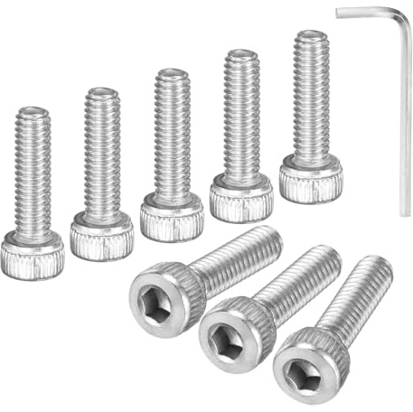 M METERXITY 50-Pack Socket Head Cap Screws M4x14mm 304 Stainless Steel