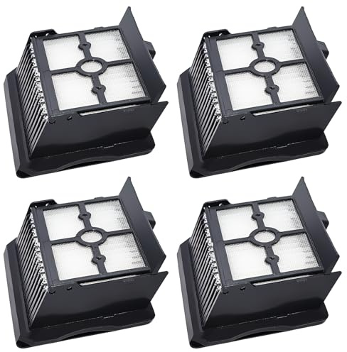 DianSung HEPA Filtro di ricambio per Rowenta X-Clean 10 ZR336A01, per Narwal S20 Pro aspirapolvere Accessori filtro, lavabile e riutilizzabile, 4 pezzi(Non compatibile con X-Clean4/X-Clean5)