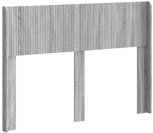 vidaXL Kopfteil Grau Sonoma PB, Schlafzimmer, modernes Design, Kopfteil aus Holz, schlanker Stil, schicke Deko, praktisches Element für Deine Wohnung