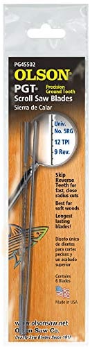 Olson SA4550 Precision Ground Tooth with 5RG/12TPI Scroll Blades