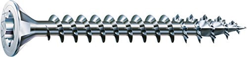 SPAX Universalschraube, 3,5 x 16 mm, 200 Stück, T-STAR plus, Senkkopf, Vollgewinde, 4CUT, WIROX A3J, 1191010350163