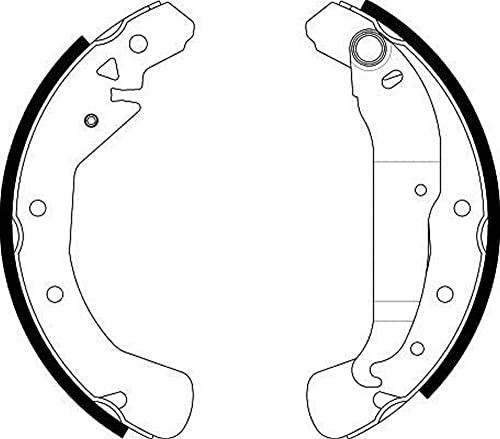 HELLA 8DB 355 002-951 Bremsbackensatz - H9850