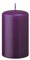 4er Adventskerzen, Adventskranz Kerzen Set Violett 12 x 6 cm