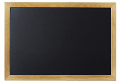 Kreidetafel A2 Naturkiefer 60 x 42 cm mit Rahmen aus Holz