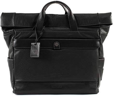 Camp David Paros Aktentasche Leder 40 cm Laptopfach