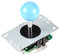 EG STARTS Arcade Classic Competition 5 Pin Stick 5P Rocker 8 maneras Joystick para PC Xbox 360 PS2 PS3 Juegos KOF SNK Arcade DIY Kit Parts Mame Jamma Machine Gaming (Azul)