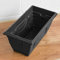6 x Small Plastic Venetian Window Box Trough Planter Plant Pot 40cm Black Colour