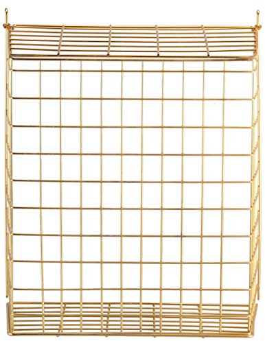 Buckingham 30053 Brass Chrome Plated Pre-Assembled Front Door Letter Cage/Post Box