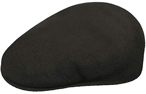Kangol 504 Flexfit Mütze Flatcap Schirmmütze Herren - Schiebermütze Wollcap mit Schirm Herbst Frühjahr Winter Sommer Frühling-Sommer Herbst-Winter