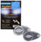 Headlamp Beam Eurolites Head Light Deflectors Convertors Adaptor Driving European Travel Anti Scorch Silver Reflective