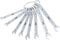 BGS zitta-chiave-set, mini-versione, 4 - 10 mm, 8 teilig, 1 pz, 8646