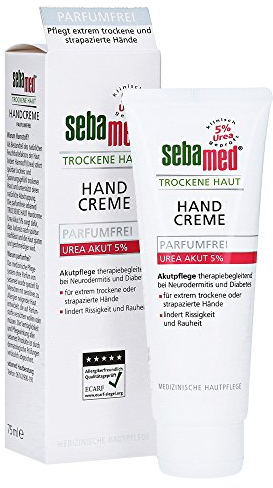 SEBAMED Trockene Haut parfümfrei Handcreme Urea 5% 75 ml