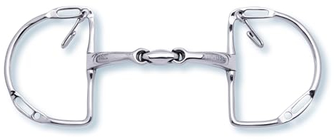 Stübben Gebiss 2255 Neue Deutsche Springkandare - 14,0 cm - 14 mm - Edelstahl