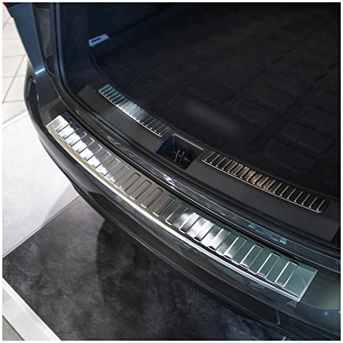 tuning-art L295 Edelstahl Ladekantenschutz passend für Opel Insignia B Sports Tourer 2017-2022, Farbe:Silber