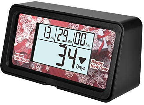 Runleader Digital 9999 Days Events Timer, Countdown-Verfolgung, Stoppuhr-Aufzeichnung, Kalender- und Uhrzeitanzeige, Daten, die für die Berufung zurückgesetzt werden können.